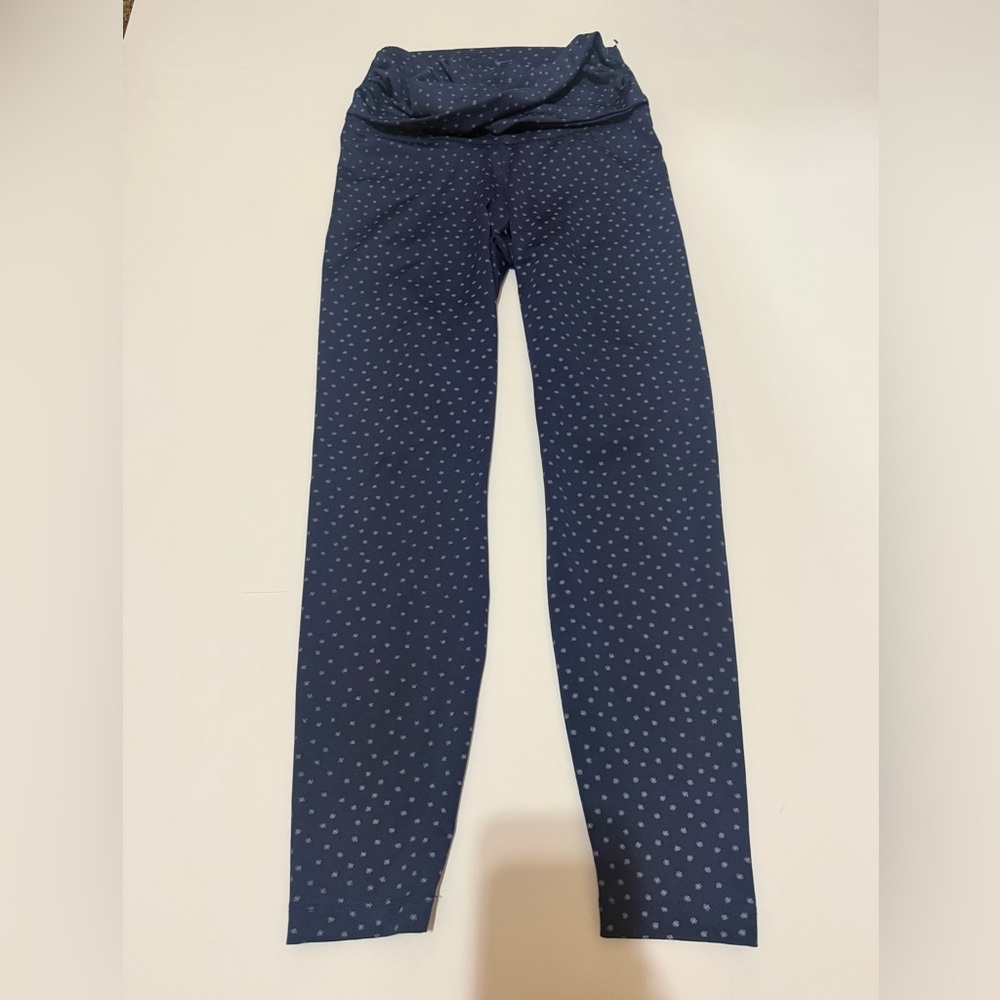 Nike Women’s Navy Leggings with Micro Dot Print